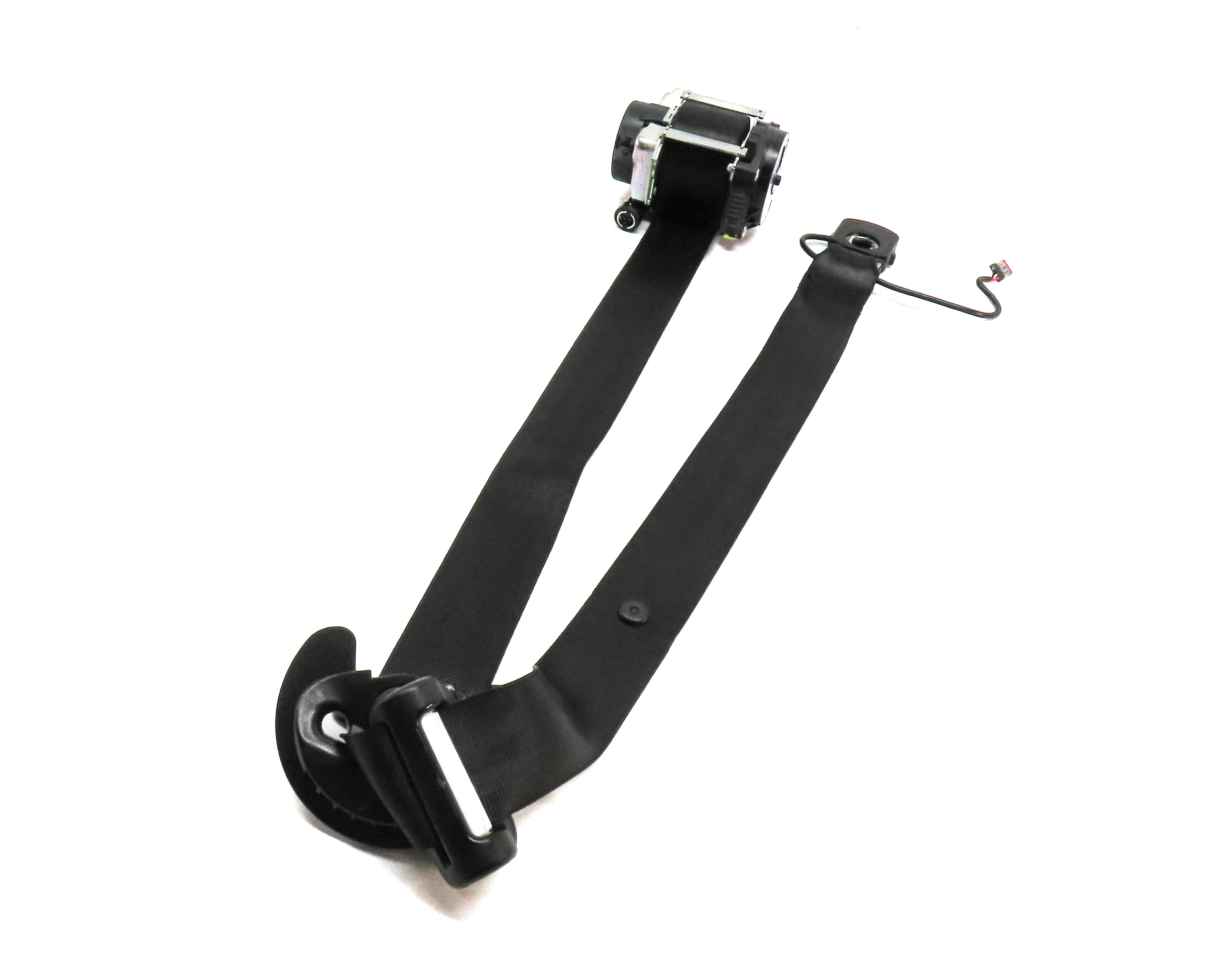 2013-2019 RANGE ROVER (L405) RIGHT FRONT PASSENGER SEATBELT RETRACTOR (BLACK) — exact item pictured